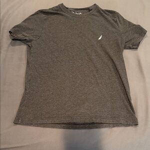 Nautica Men's Dark Gray Short Sleeve Tee